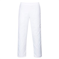 Click here for more details of the White Bakers TROUSER  - Large