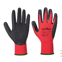 Click here for more details of the Red/Black Flex Grip Latex Glove  (7) small