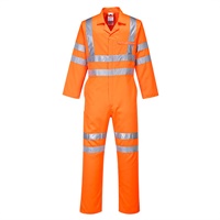 Click here for more details of the Hi-Vis Polycotton Service Coverall - 2xL