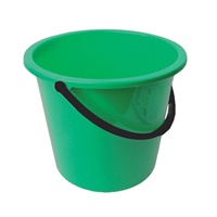 Click here for more details of the Green 10lt PLASTIC BUCKET