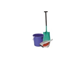Dustpans, Shovels + Buckets