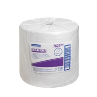 Click here for more details of the White Kimtech PURE Cleaning Wiper Lg Roll