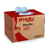 Click here for more details of the Wypall X80 Cloths Brag Box