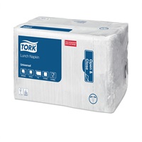 Click here for more details of the Tork 33cm 1-ply NAPKINS white x4,000