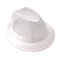 Click here for more details of the Fine Mesh TRILBY Hat - white  (XL)