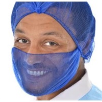 Click here for more details of the Extra Fine Detectable BEARD SNOOD blue x36