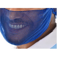 Click here for more details of the Blue Pleated BEARD MASK spun bonded  x1000