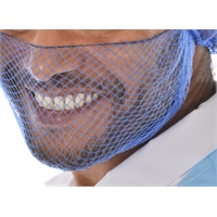 Click here for more details of the Lion Close Mesh BEARD SNOOD blue x36