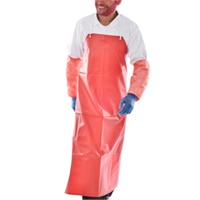 Click here for more details of the Red PVC APRON with plastic eyelets