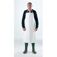 Click here for more details of the White PVC APRON with ties