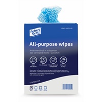 Click here for more details of the Blue ALL-PURPOSE WIPES  6 x 200