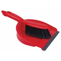 Click here for more details of the Red Economy Open DUSTPAN + Soft BRUSH