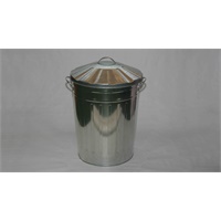 Click here for more details of the Galvanised GBM DUSTBIN + lid