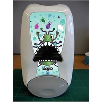 Click here for more details of the GOJO FMX Kiddie dispenser labels