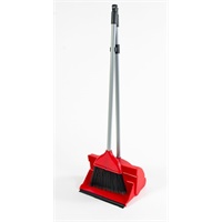 Click here for more details of the Contract LOBBY DUSTPAN + brush - RED