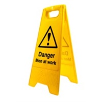 Click here for more details of the 66cm 'A' SIGN Danger Men at Work