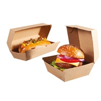 Click here for more details of the SMALL CORRUGATED BURGER BOXES