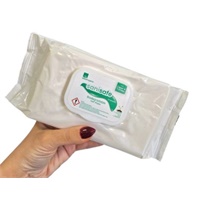 Click here for more details of the Sanisafe 50gsm Biodegradable Wipe flowpack