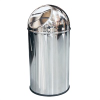 Click here for more details of the 35lt Polished Stainless TRASH CAN