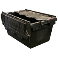 Click here for more details of the 80lt H.D LIDDED BOX 71x 46x 36cm (h) Black
