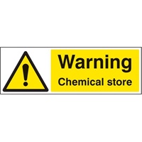 Click here for more details of the SIGN Chemical Store 300x100mm Rigid