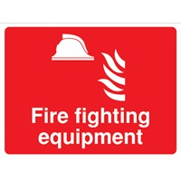 Click here for more details of the SIGN Fire Fighting Equip't 300x400mm Rigid