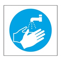 Click here for more details of the SIGN Hand Wash Symbol 200x200mm Vinyl
