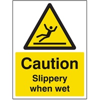 Click here for more details of the SIGN Caution Wet Floor 300x400mm SAV