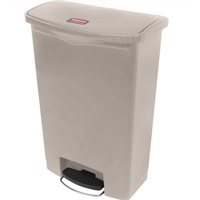Click here for more details of the Beige 90lt  FRONT-STEP Resin Waste Bin