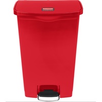 Click here for more details of the Red 68lt FRONT-STEP Resin Waste Bin