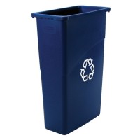 Click here for more details of the Blue SLIM JIM recycling container 87lt