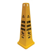 Click here for more details of the 900mm (36) SAFETY CONE Wet Floor Symbol