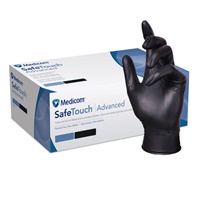 Click here for more details of the BLACK PF Nitrile Glove  Large - 100