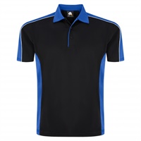 Click here for more details of the Black/Royal Avocet POLO SHIRT medium