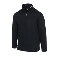 Click here for more details of the Navy Grouse Quarter Zip Sweatshirt - S