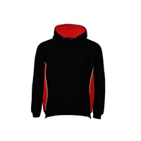 Click here for more details of the Bl/red SILVERSWIFT Hooded Sweatshirt large