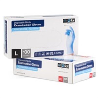 Click here for more details of the ORN PF NITRILE Glove large  x100