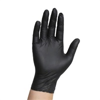 Click here for more details of the BLACK PF Nitrile Glove large 10x 100