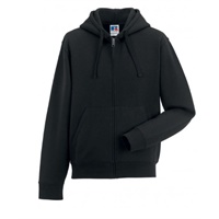 Click here for more details of the Black authentic Zipped Hoodie - med
