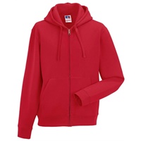 Click here for more details of the Classic Red Authentic Zipped Hoodie - med