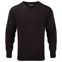 Click here for more details of the Black V-neck Knitted PULLOVER medium