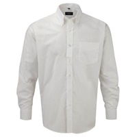 Click here for more details of the White Long Sleeve OXFORD SHIRT 14.5