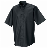 Click here for more details of the Black Short Sleeve OXFORD SHIRT 14.5