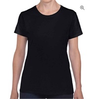 Click here for more details of the LADIES Heavy Cotton T-SHIRT small [8/10]
