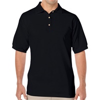 Click here for more details of the Black Gildan DryBlend POLO SHIRT  x.large