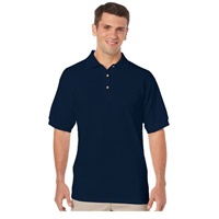 Click here for more details of the Navy Gildan DryBlend POLO SHIRT small