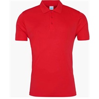 Click here for more details of the Red Smooth Polo JUST COOL BY AWDIS- lg
