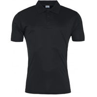 Click here for more details of the Black Smooth Polo JUST COOL BY AWDIS- lg