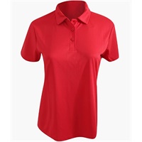 Click here for more details of the Red Womens Polo JUST COOL BY AWDIS- lg