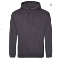 Click here for more details of the Storm Grey AWDis College Hoodiel - XL